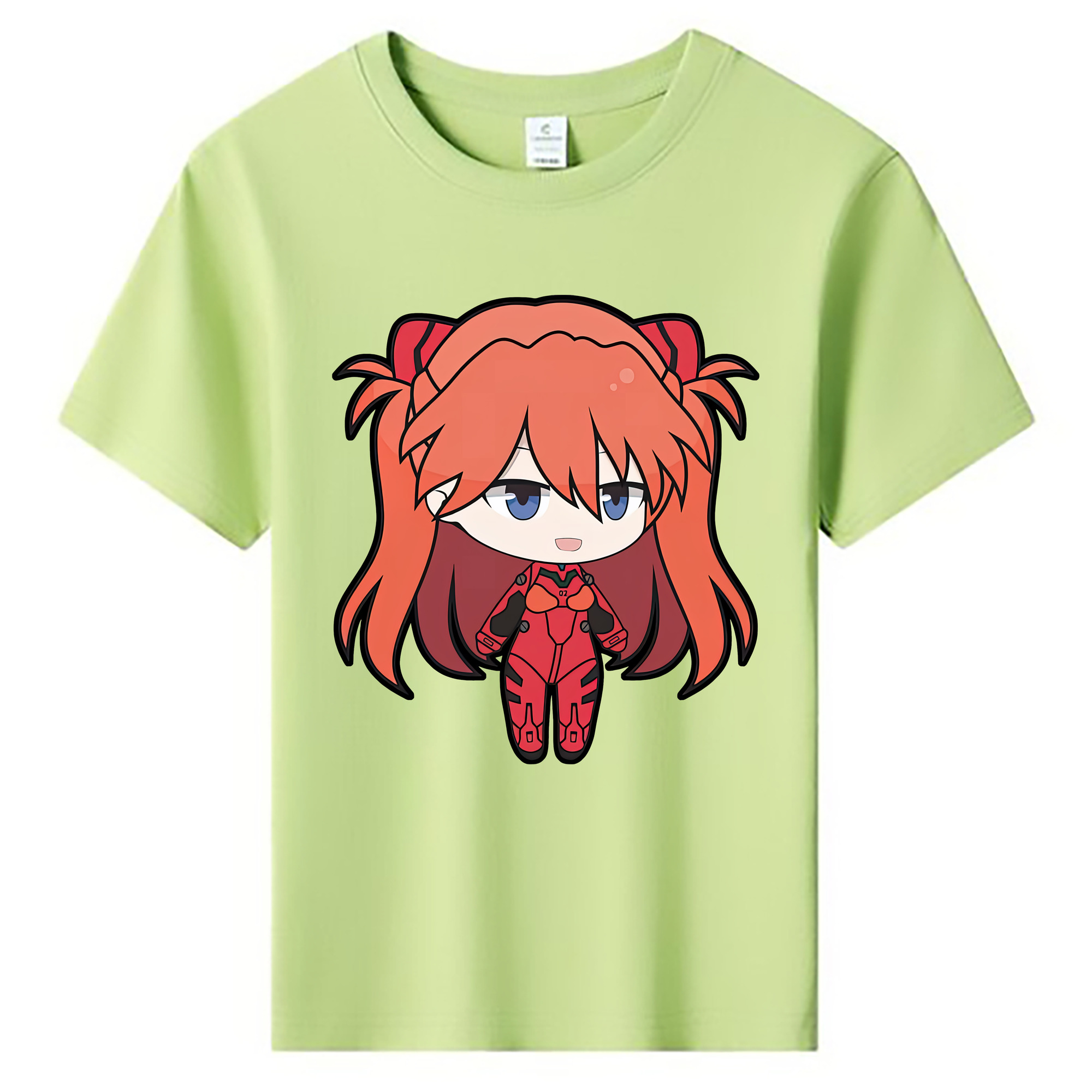 （画像用） EVA 新世紀エヴァンゲリオン 綿100％キッズTシャツ（フロントプリント）
